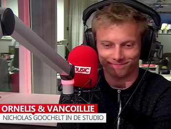 Nicolas bij Qmusic