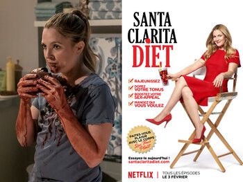 Drew Barrymore, la zombie farceuse de "Santa Clara Diet"