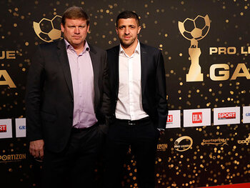 Hein Vanhaezebrouck en Karim Belhocine