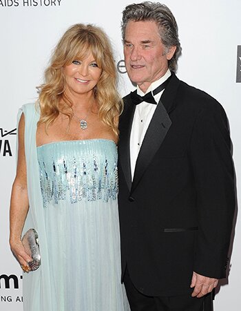 Goldie Hawn en Kurt Russell