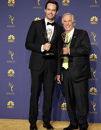 Bill Hader en Henry Winkler