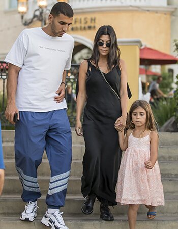 Kourtney Kardashian en Younes Benjima
