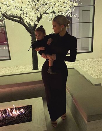 Kylie Jenner en Stormi