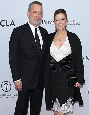 Tom Hanks en Rita Wilson