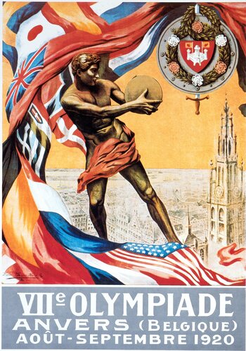 On this day: Antwerpen uitverkoren als gaststad voor de Olympische Spelen 1920