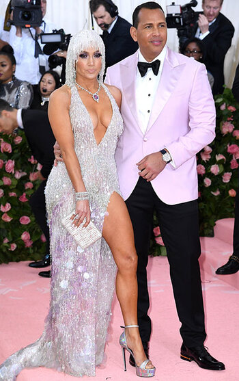 Jennifer Lopez en Alex Rodriguez