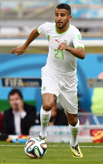 Riyad Mahrez (Algérie)