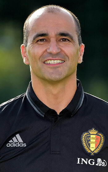 L’entraîneur : Roberto Martínez