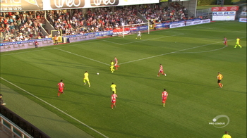 Goal: Moeskroen 0 - 1 KAA Gent 25', Depoitre