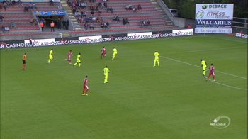 Goal: Moeskroen 2 - 1 KAA Gent 44', Campins