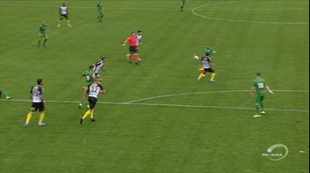 Penalty: Lommel SK 1 - 1 KSC Lokeren 28', Hendrickx