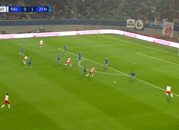 Goal: RB Leipzig 1 - 1 Zenit 49', Laimer