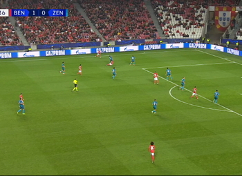 Penalty: Benfica 2 - 0 Zenit 58', Pizzi