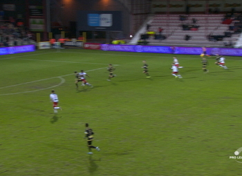 Goal: KV Kortrijk 1 - 0 Moeskroen 39', Mboyo