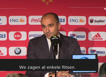 Persconferentie: Roberto Martinez over Maxime Lestienne