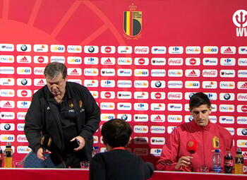 Persconferentie: Thibaut Courtois