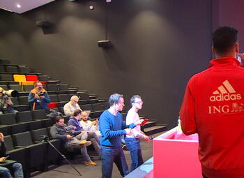 Persconferentie: Nacer Chadli