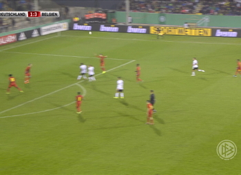 Goal: Duitsland (U21) 2 - 3 België (U21) 81' Ache