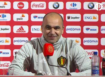 Persconferentie: Roberto Martinez