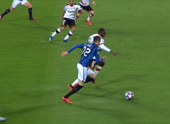 Penalty: Valencia CF 0 - 1 Atalanta Bergamo 03', Ilicic