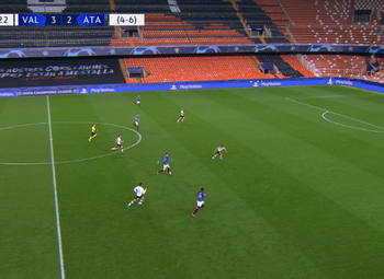 Goal: Valencia CF 3 - 3 Atalanta Bergamo 71',Ilicic