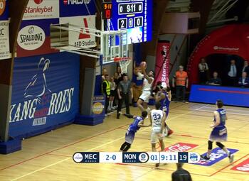 Samenvatting Kangoeroes Mechelen - Mons-Hainaut