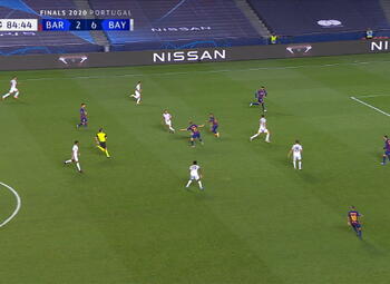 Goal: FC Barcelona 2 - 7 Bayern München 85' Coutinho