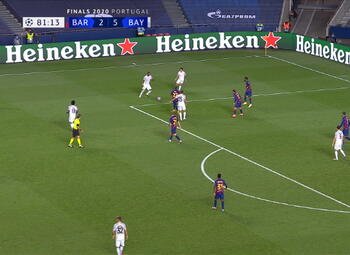 Goal: FC Barcelona 2 - 6 Bayern München 82' Lewandowski