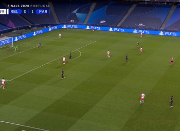 Goal: RB Leipzig 0 - 2 Paris SG 42' Di Maria