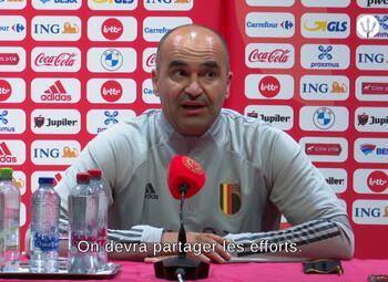 Martinez: "We zullen de inspanningen moeten verdelen."