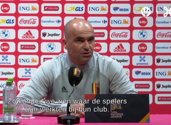 Roberto: "Het ging tijdens het begin van het trainingskamp"