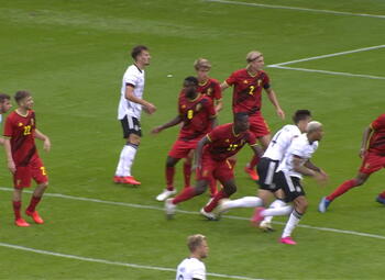 Goal: België (U21) 1 - 1 Duitsland (U21)
