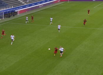 Goal: België (U21) 1 - 0 Duitsland (U21)