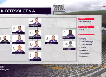Speeldag 3 Club Brugge - Beerschot (0-1)