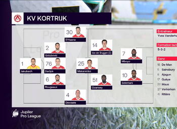 Speeldag 4 Cercle Brugge - KV Kortrijk (0-1)