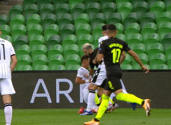 Penalty: Krasnodar 1 - 1 PAOK Saloniki 39' Claesson