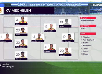 Speeldag 6 KRC Genk - KV Mechelen (3-1)