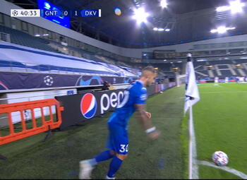 Goal: Dynamo Kyiv 1 - 1 KAA Gent 41', Kleindienst