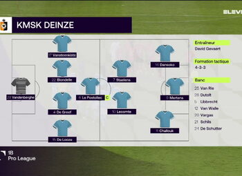 Journée 2 RFC Seraing - KMSK Deinze (3-2)
