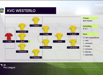 Journée 3 RFC Seraing - KVC Westerlo (0-2)