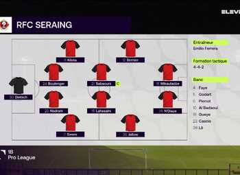 Journée 4 Union St Gilloise - RFC Seraing (3-2)