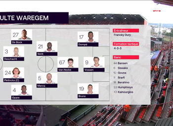 Speeldag 7 Standard - SV Zulte Waregem (2-2)