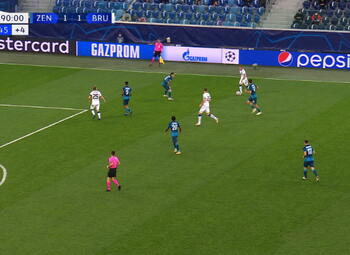 Goal: Zenit 1 - 2 FC Bruges 93', de Ketelaere