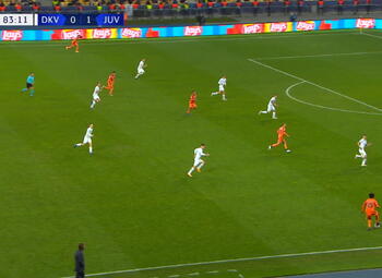 Goal: Dynamo Kiev 0 - 2 Juventus Turin 84', Morata