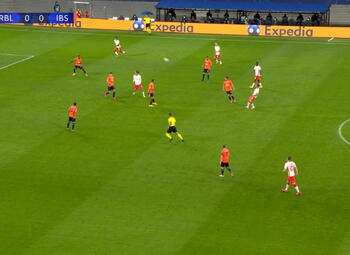 Goal: RB Leipzig 1 - 0 Istanbul BB 16' Angeliño