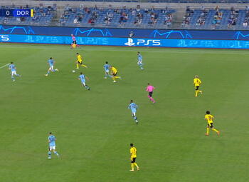 Goal: Lazio Rome 2 - 1 Borussia Dortmund 71', Haaland