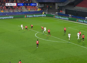 Goal: Rennes 1 - 1 Krasnodar 59', Ramirez