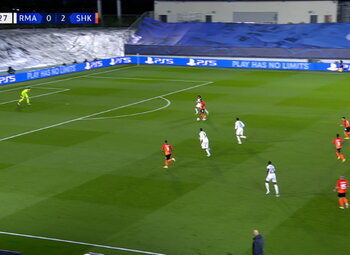 Goal: Real Madrid 0 - 3 Sh Donetsk 42' Solomon