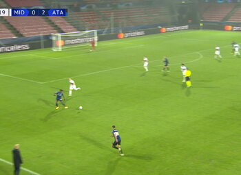 Goal: Midtjylland 0 - 3 Atalanta Bergame 42' Muriel