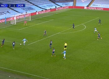 Goal: Manchester City 3 - 1 FC Porto 73' Ferrán Torres
